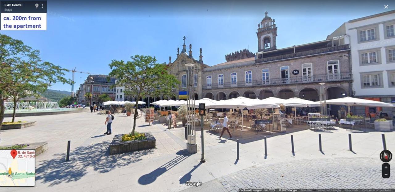 Charm City Center Apt 140M2 & Free Parking Apartment Braga Exterior foto